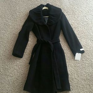 Calvin Klein black coat